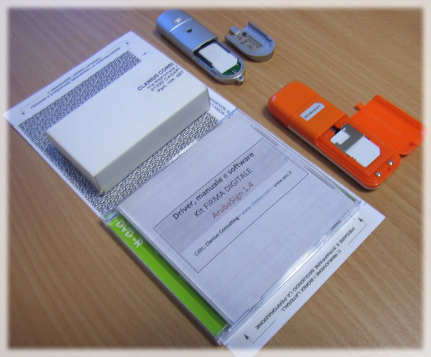 Kit per la firma digitale caserta aversa
